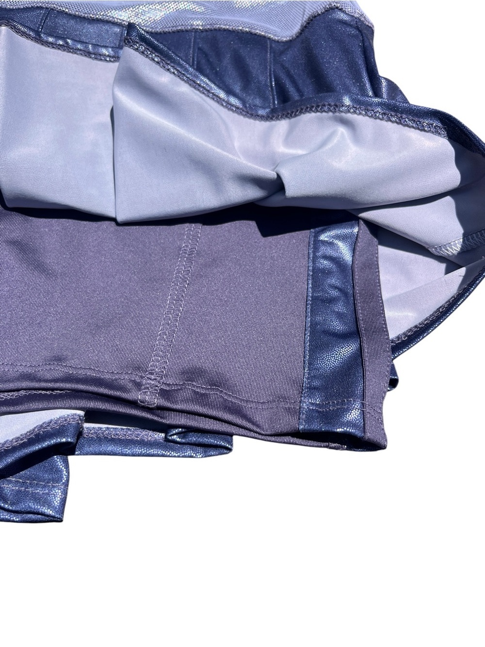 LADIES LUCKY IN LOVE ALL MATTE MYSTIQUE SKIRT Sz M - Picture 6 of 10